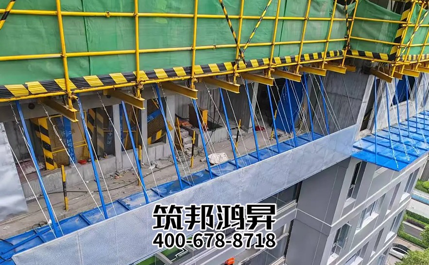 工地懸挑水平防護棚 工地懸挑水平防護棚