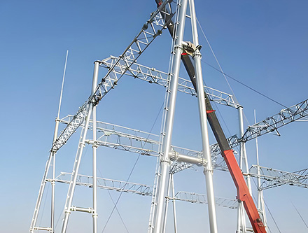 電力構架 電力構架